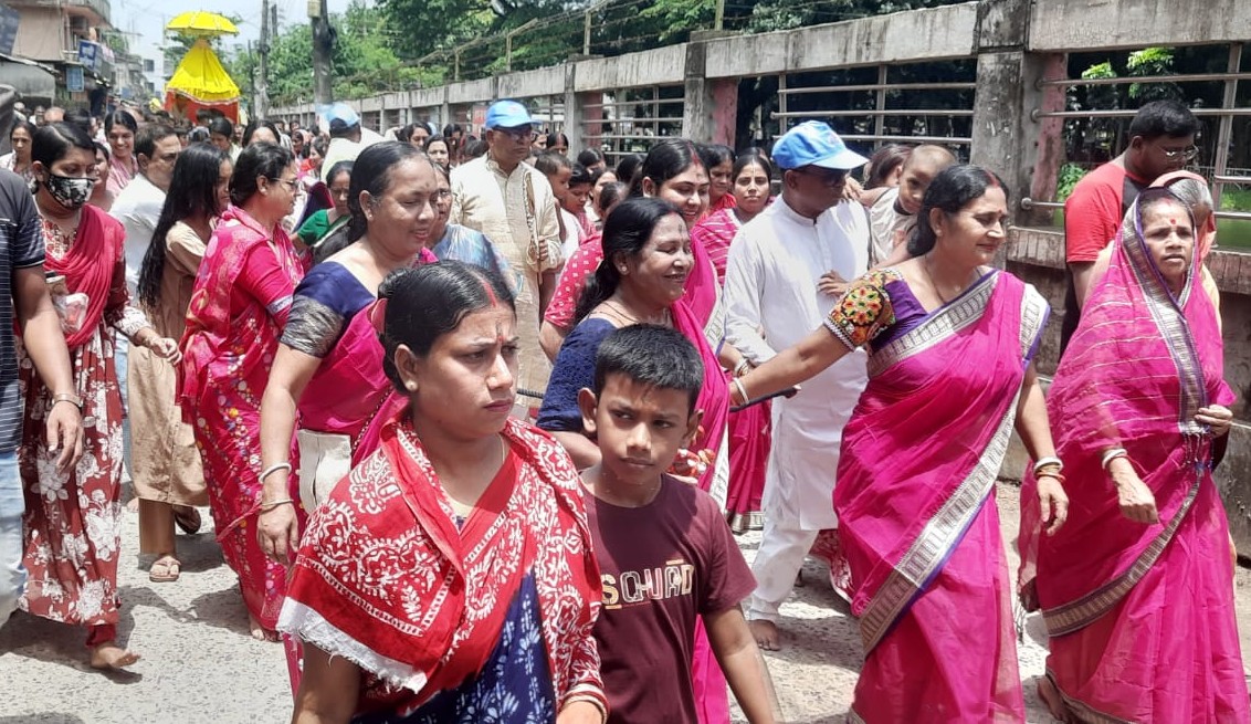 শেরপুরে শ্রীশ্রীজগন্নাথদেবের রথযাত্রা উৎসব অনুষ্ঠিত