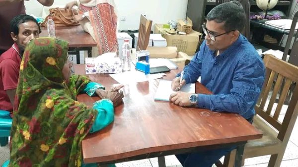 শেরপুরের শ্রীবরদীতে বিনা মূল্যে চিকিৎসা শিবির অনুষ্ঠিত: সেবা পেলেন ৫ হাজার মানুষ