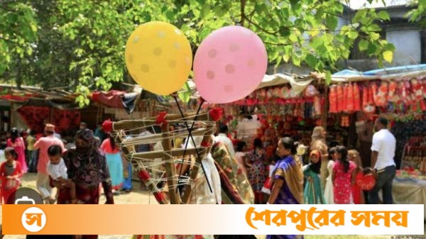 পত্নীতলায় ঐতিহ্যবাহী গ্রামীণ মেলা অনুষ্ঠিত 