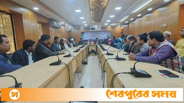 শ্রীবরদীতে নবাগত উপজেলা নির্বাহী অফিসারের মতবিনিময় সভা অনুষ্ঠিত