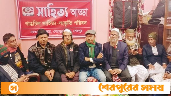 শেরপুরে গাঙচিল শীতকালীন সাহিত্য আড্ডা অনুষ্ঠিত