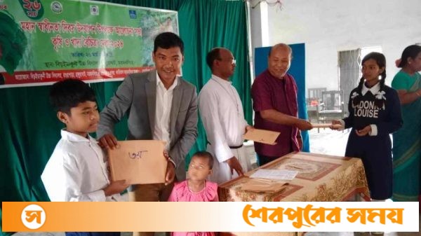 কারিতাস ময়মনসিংহ অঞ্চল আলোক-৩ প্রকল্প এবং বিড়ইডাকুনী উচ্চ বিদ্যালয়ের আয়োজনে মহান স্বাধীনতা দিবস উদ্‌যাপন