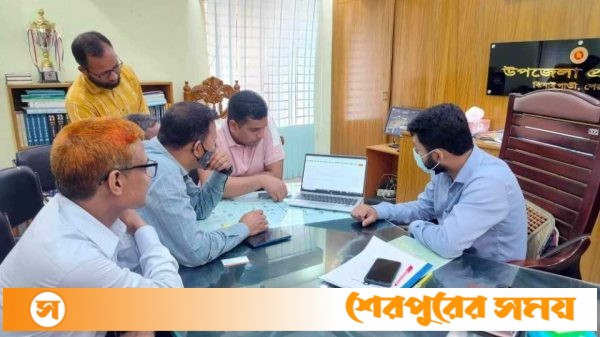 শেরপুরের ঝিনাইগাতীতে লটারীতে ঠিকাদার নির্বাচিত