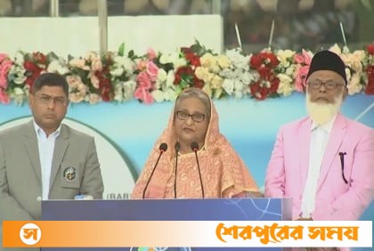 বাংলাদেশ অপ্রতিরোধ্য গতিতে এগিয়ে যাচ্ছে : প্রধানমন্ত্রী শেখ হাসিনা
