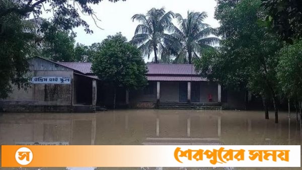হবিগঞ্জে নদী-নদীর পানি বেড়ে নিম্নাঞ্চল প্লাবিত