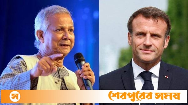 প্রধান উপদেষ্টা ড. মুহাম্মদ ইউনূসকে ফ্রান্সের অভিনন্দন