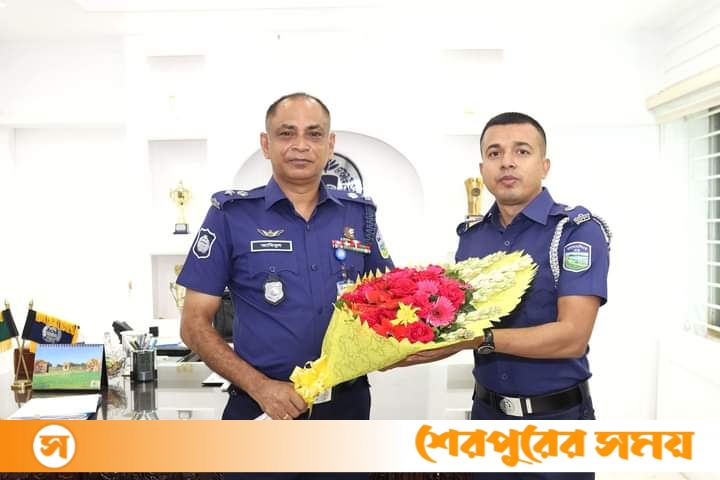 শেরপুরে অতিরিক্ত পুলিশ সুপার মিজানুর রহমান ভূঁঞা’র যোগদান