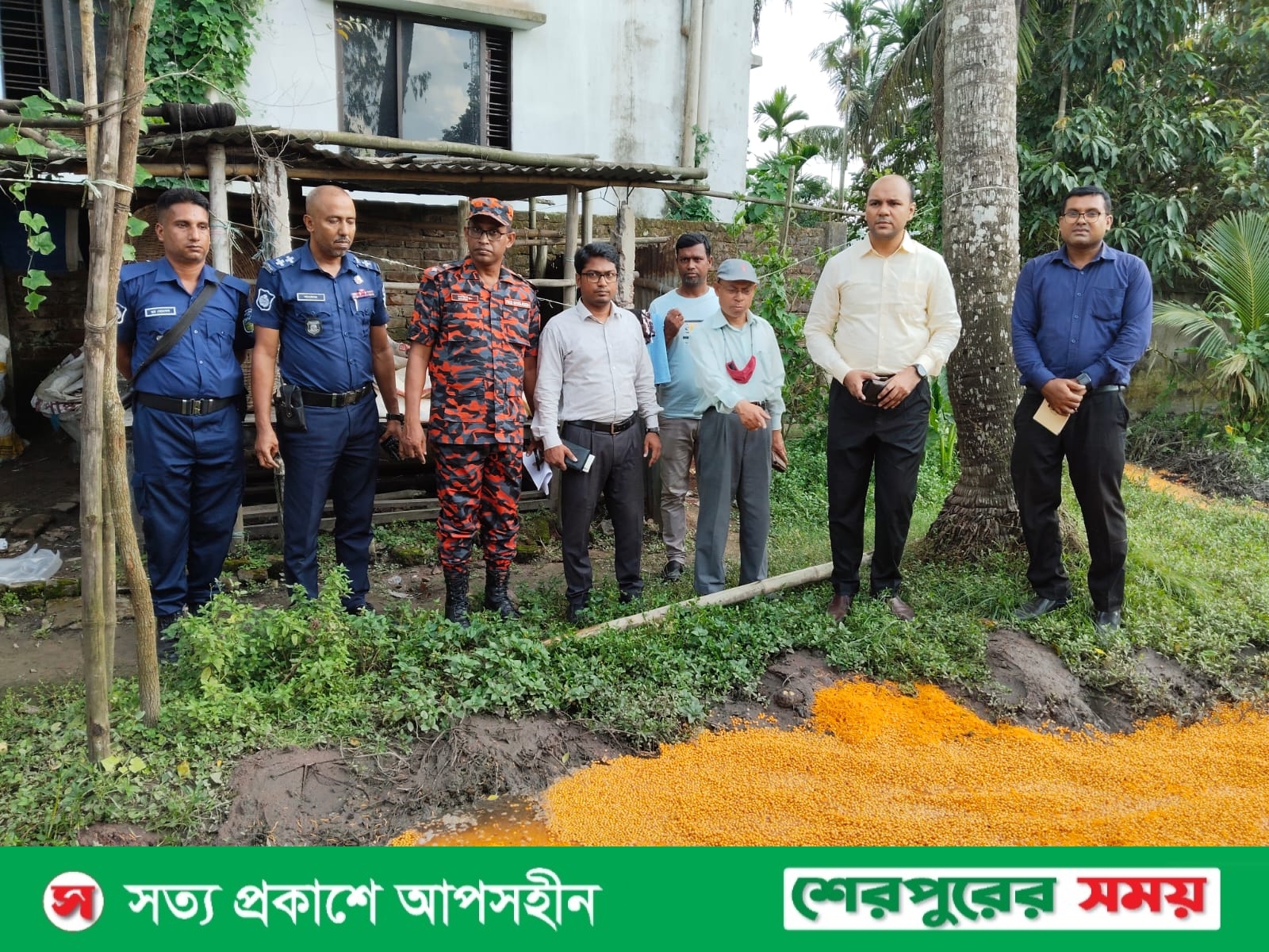 শেরপুরে ভ্রাম্যমান আদালতের অভিযান: খাদ্য উৎপাদন কারখানায় ৫০ হাজার টাকা জরিমানা