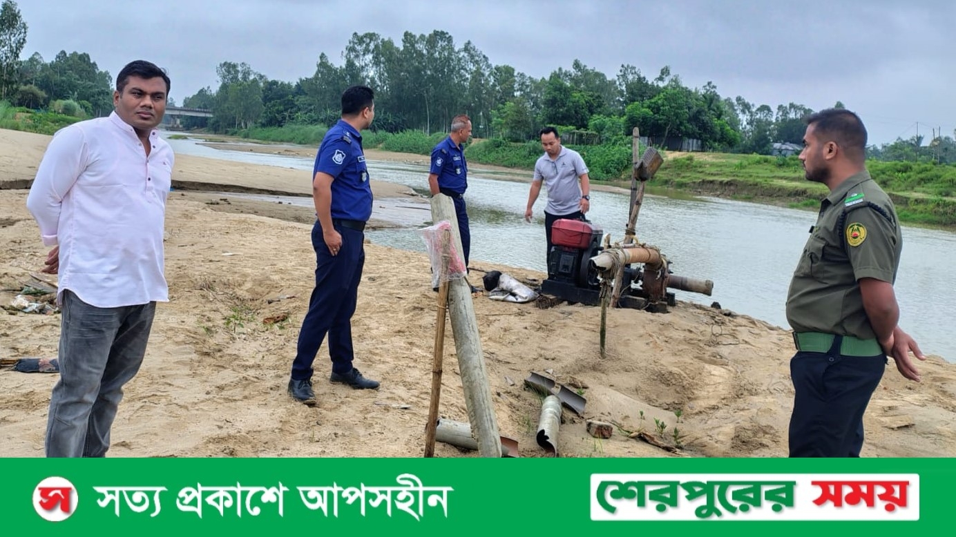 ঝিনাইগাতীতে ভ্রাম্যমাণ আদালতের অভিযান: রাতের আঁধারে অবৈধভাবে বালু পরিবহনের অভিযোগে একজনের ১০দিনের কারাদণ্ড