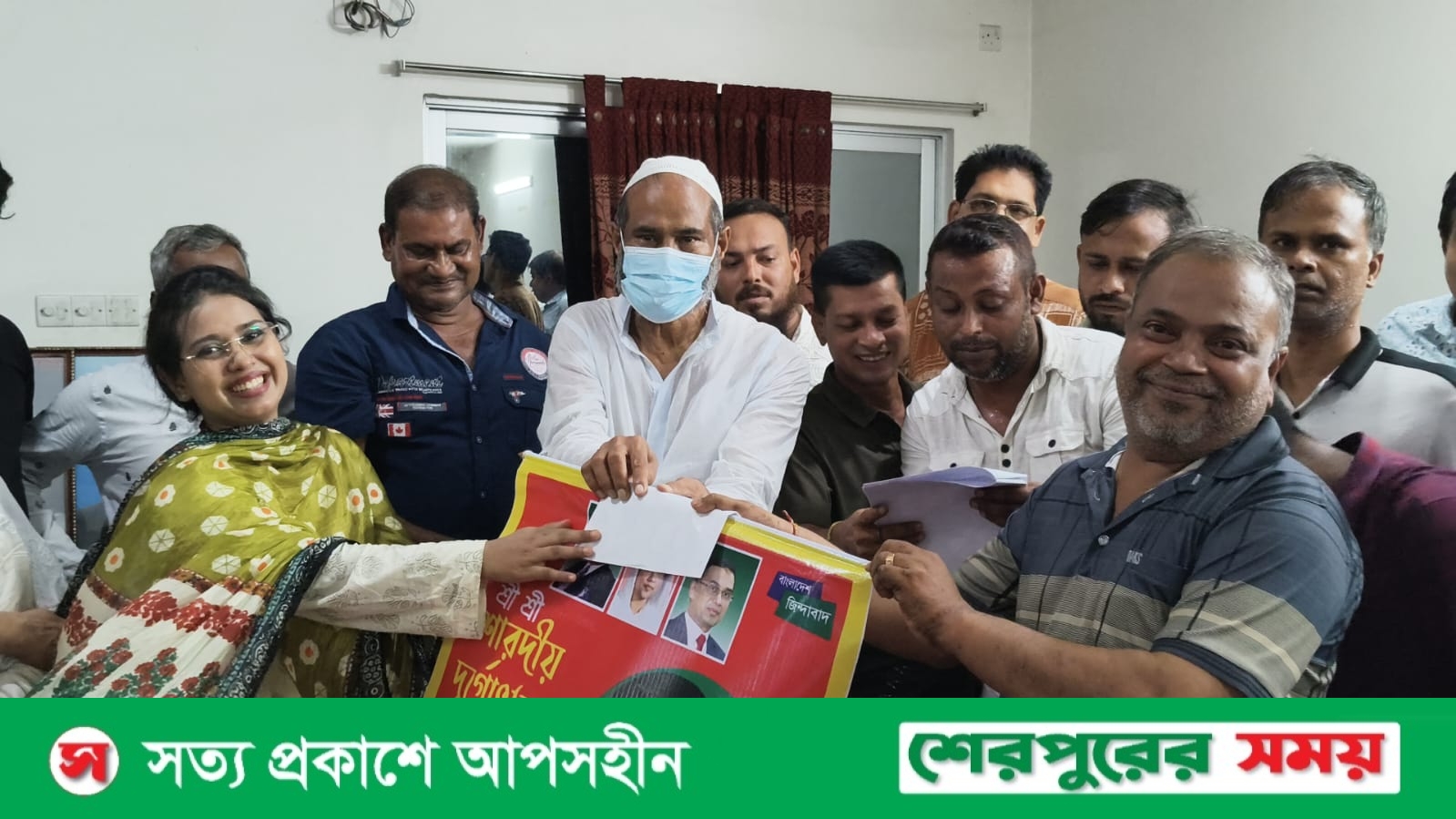 শেরপুরে ৮০টি মন্দিরে আর্থিক অনুদান প্রদান করেন ডা. সানসিলা জেবরিন প্রিয়াংকা