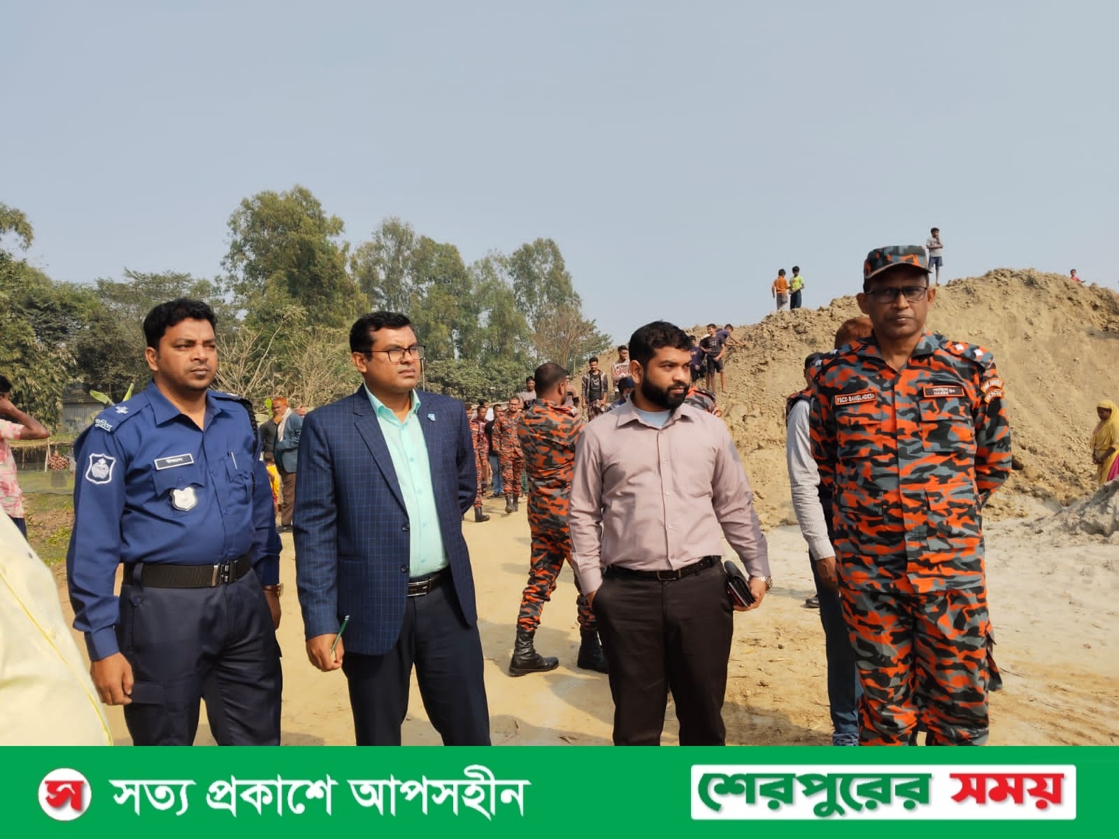 নকলায় ৭টি অবৈধ ইটভাটায় ভ্রাম্যমাণ আদালতের অভিযানে ২২ লক্ষ ৫০ হাজার টাকা জরিমানা