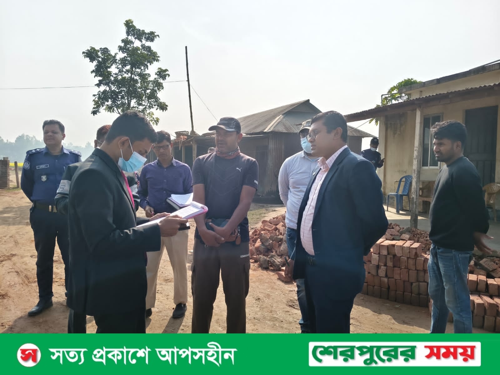 শ্রীবরদীতে ৪টি অবৈধ ইটভাটায় ভ্রাম্যমাণ আদালতের অভিযানে ১২ লক্ষ টাকা জরিমানা